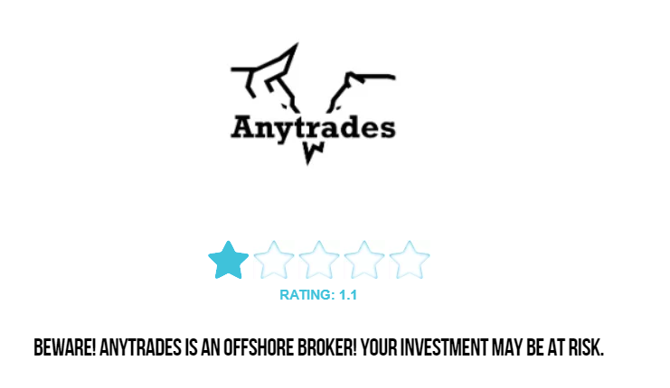 xếp hạng sàn anytrades