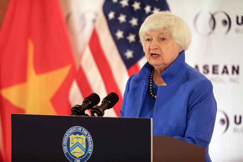 Bộ trưởng Tài chính Janet Yellen