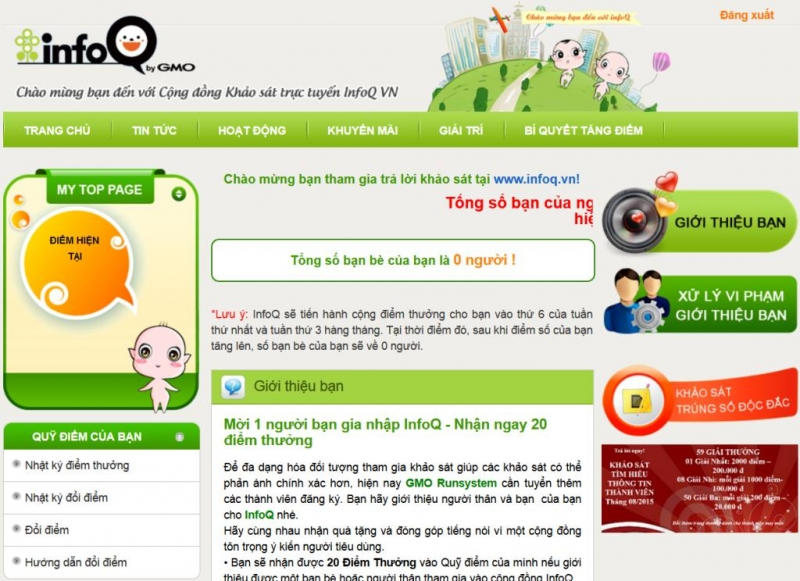 InfoQ - Ứng dụng trả lời khảo sát lấy tiền các app kiếm tiền online cho học sinh