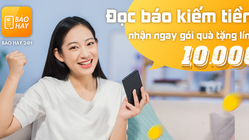 Báo hay 24h - App đọc báo kiếm thẻ cào đọc báo kiếm tiền