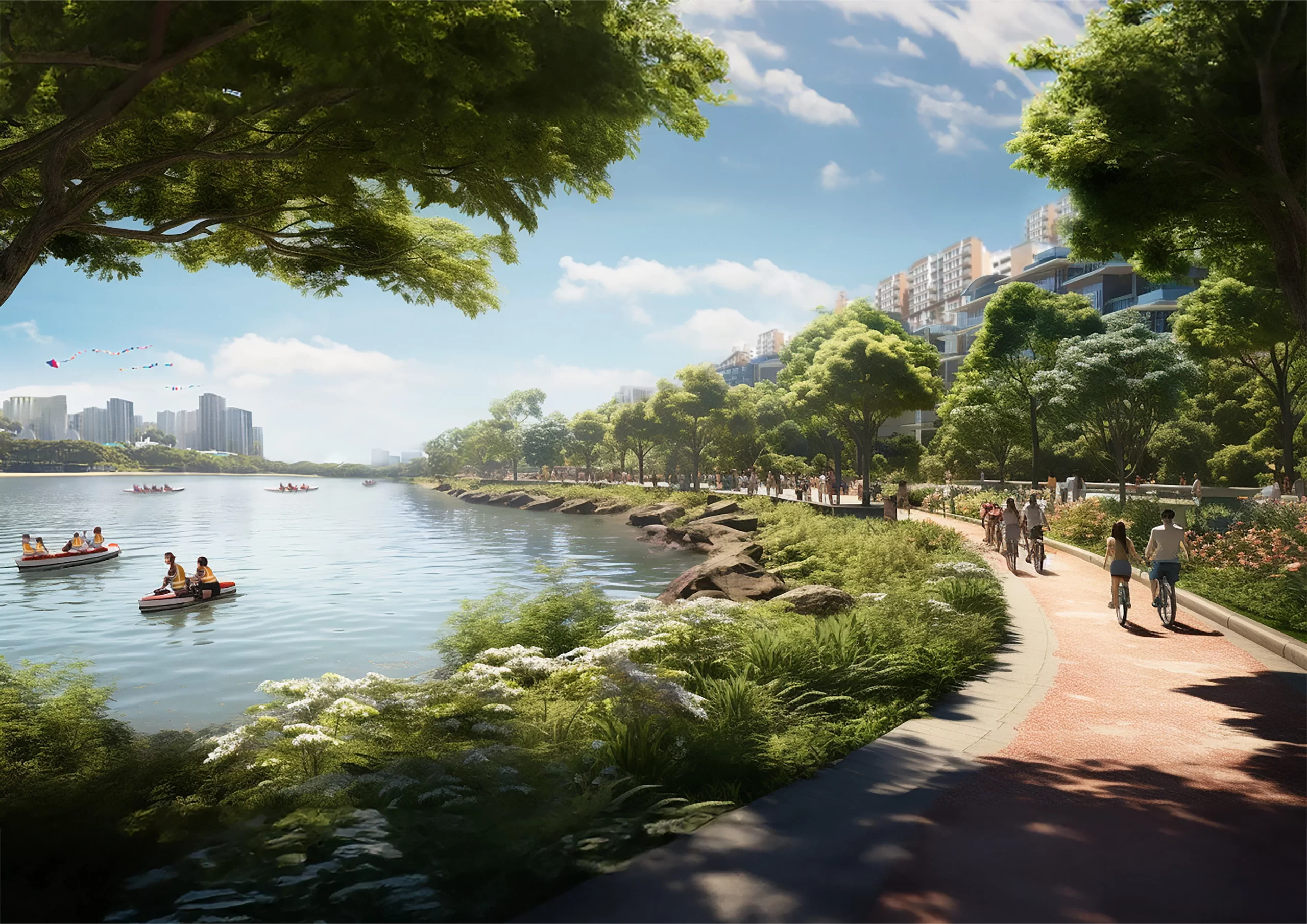 Singapore đẩy mạnh lấn biển quy mô lớn